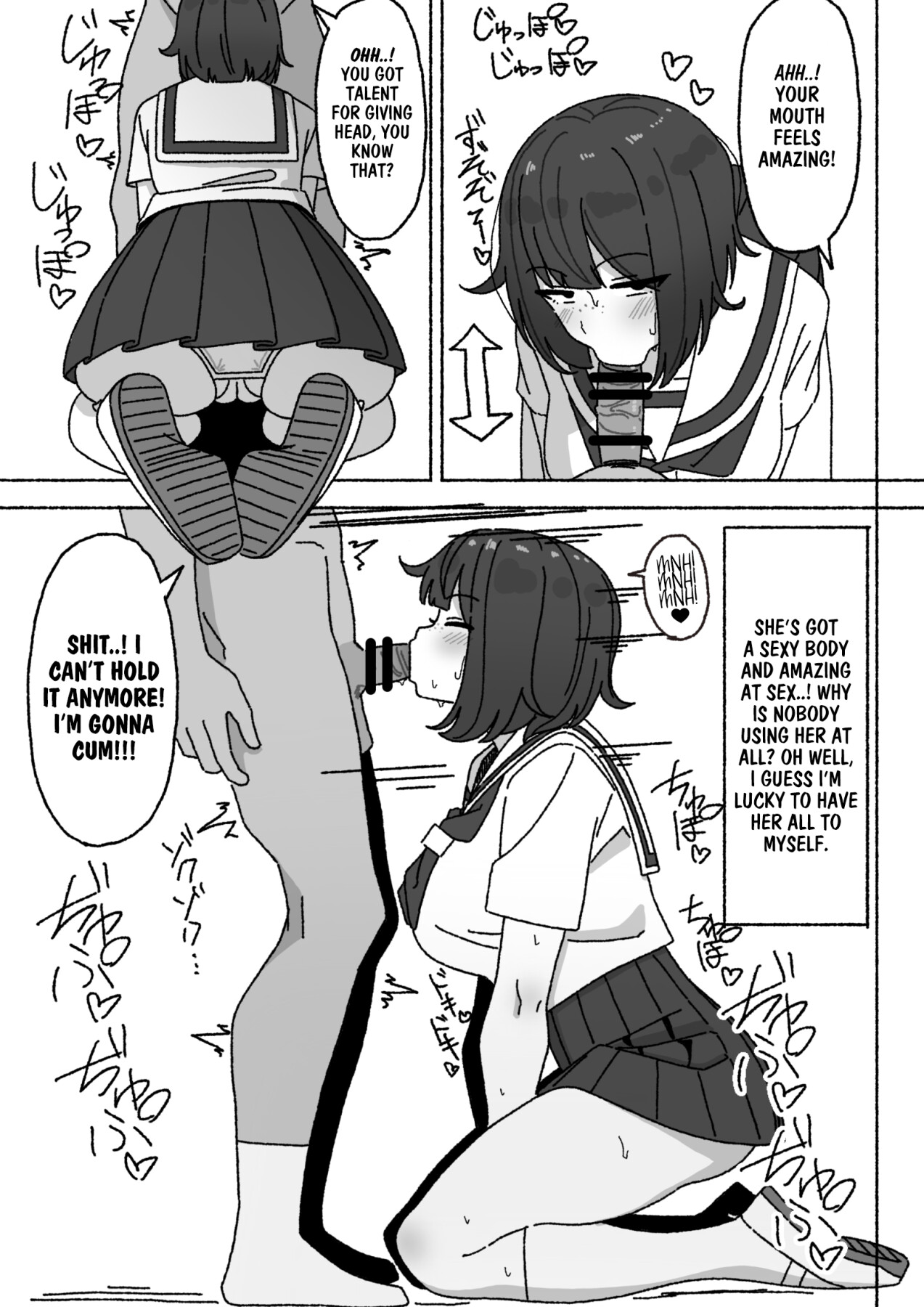 Hentai Manga Comic-I'm The Only One in The Class Who's Using The Unpopular Sexual Relief Staff, Kuroi-chan-Read-6